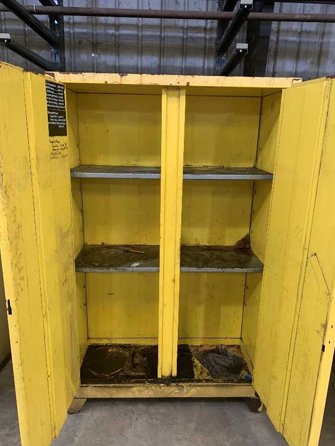 Flammable Cabinet Model 1947LCH - TOOL STORAGE