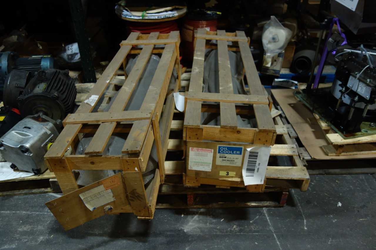 LOT OF 2 HOW F110 16 X23 OIL COOLERS