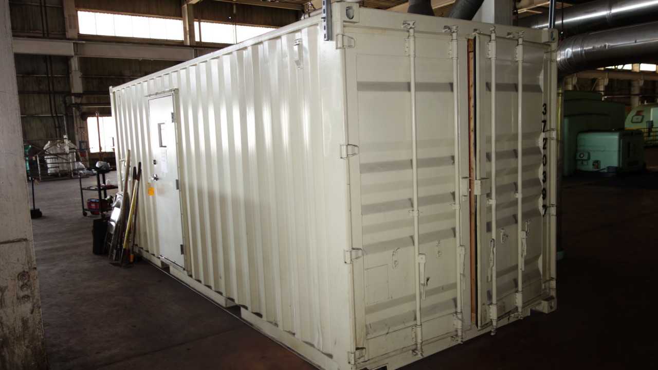 CONEX CONTAINER WITH BATHROOMS, HVAC UNIT - HVAC EQUIPMENT