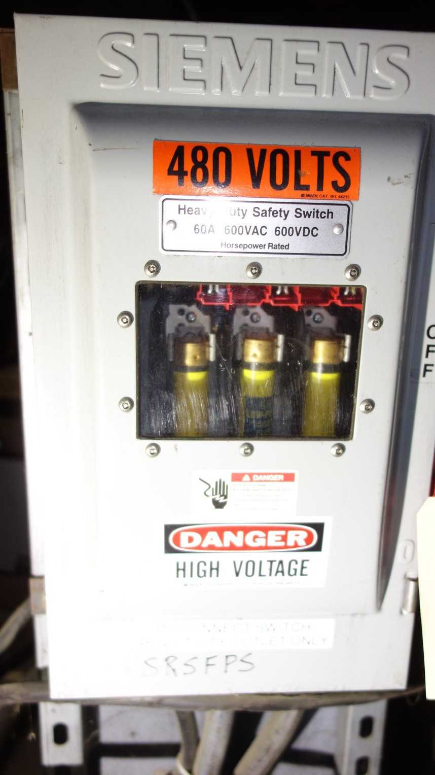 ALLIS CHALMERS 240X480V-AC 120/240V-AC AIR-COOLED TRANSFORMER POWER STATION - CONTROL TRANSFORMERS
