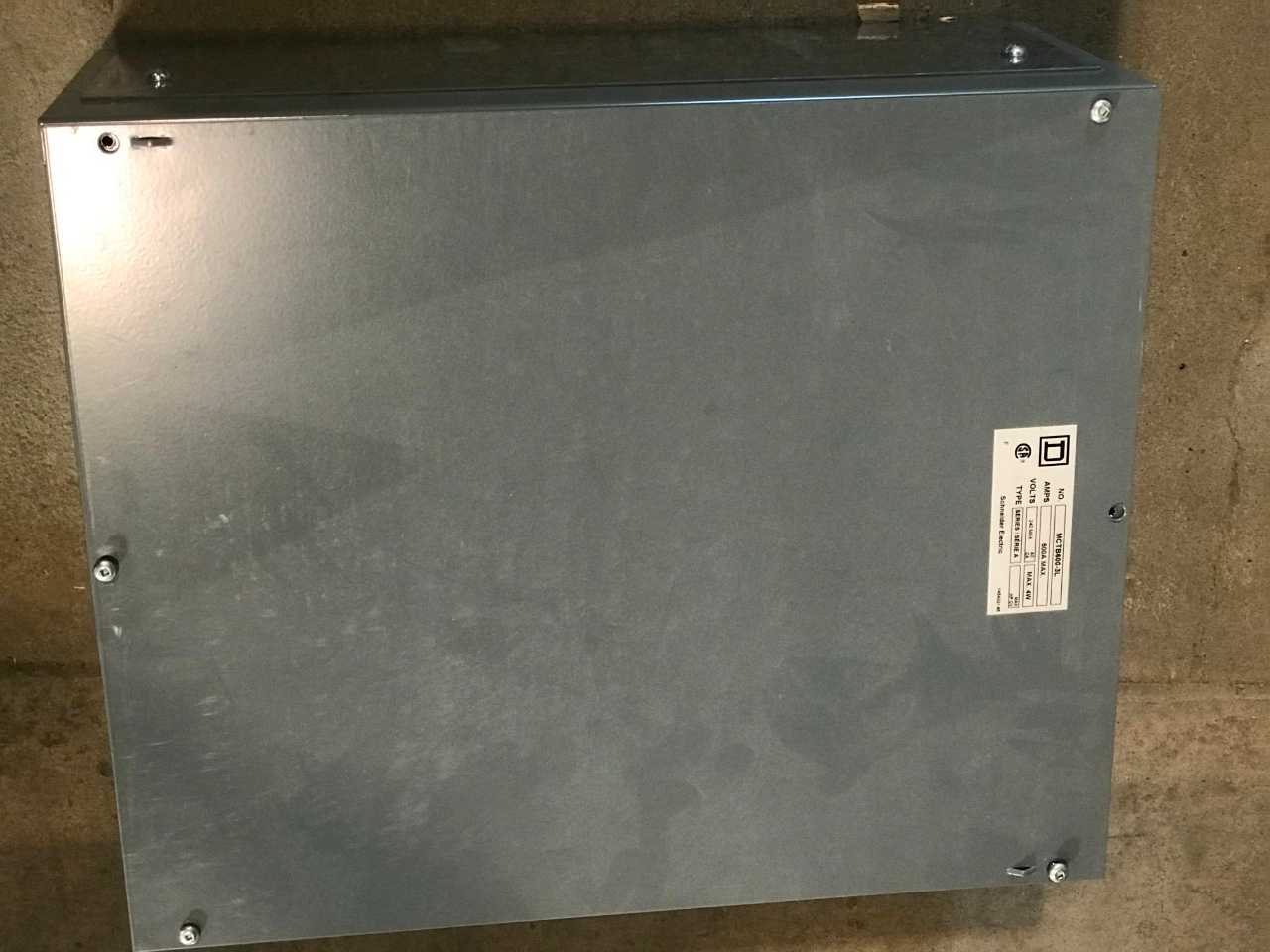 SQUARE D MCTB600-3L 600A 3-WIRE TAP BOX KIT (QTY 1) - INDUSTRIAL PARTS