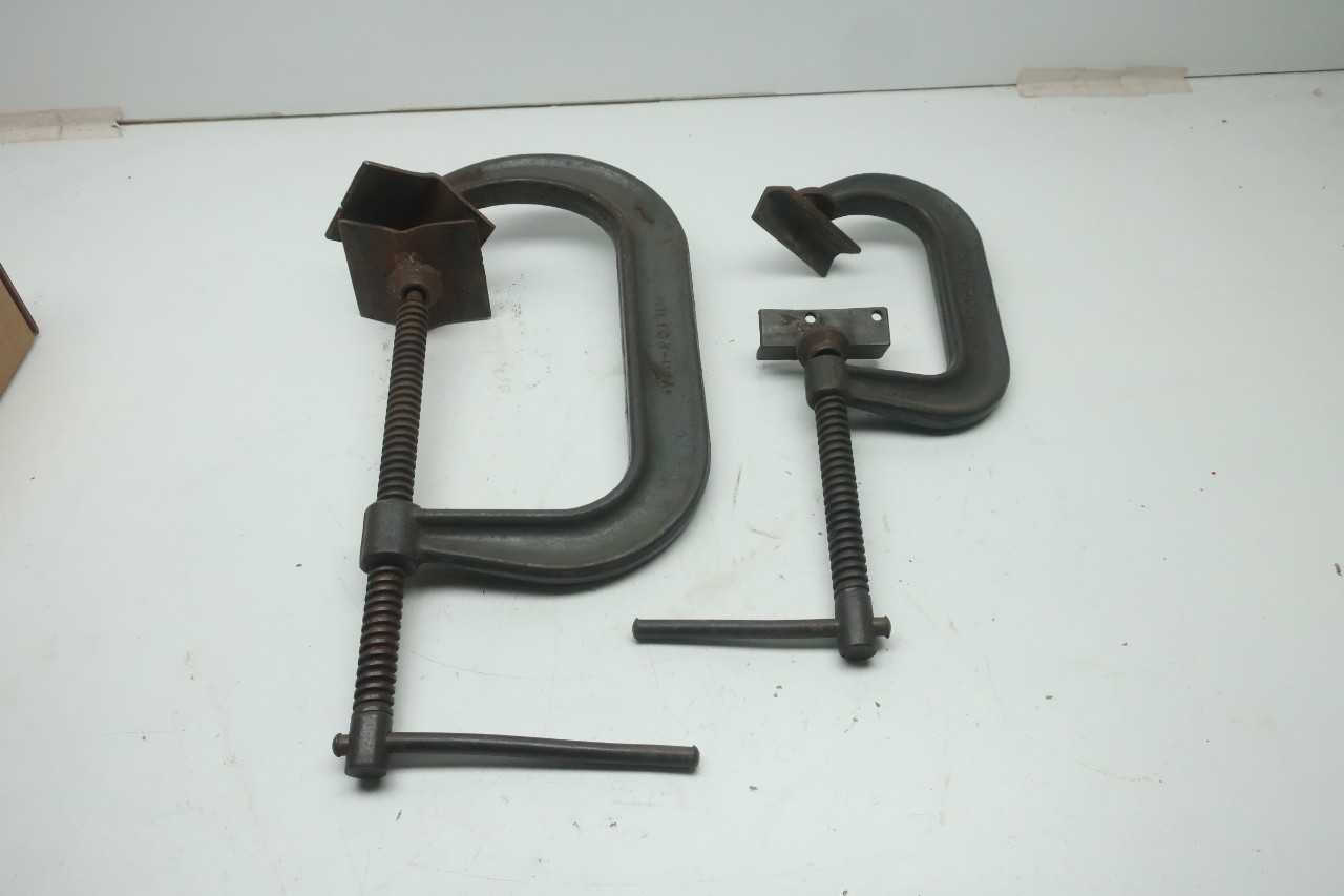 ASSORTED WILTON C-CLAMPS - ELECTRIC POWER TOOLS