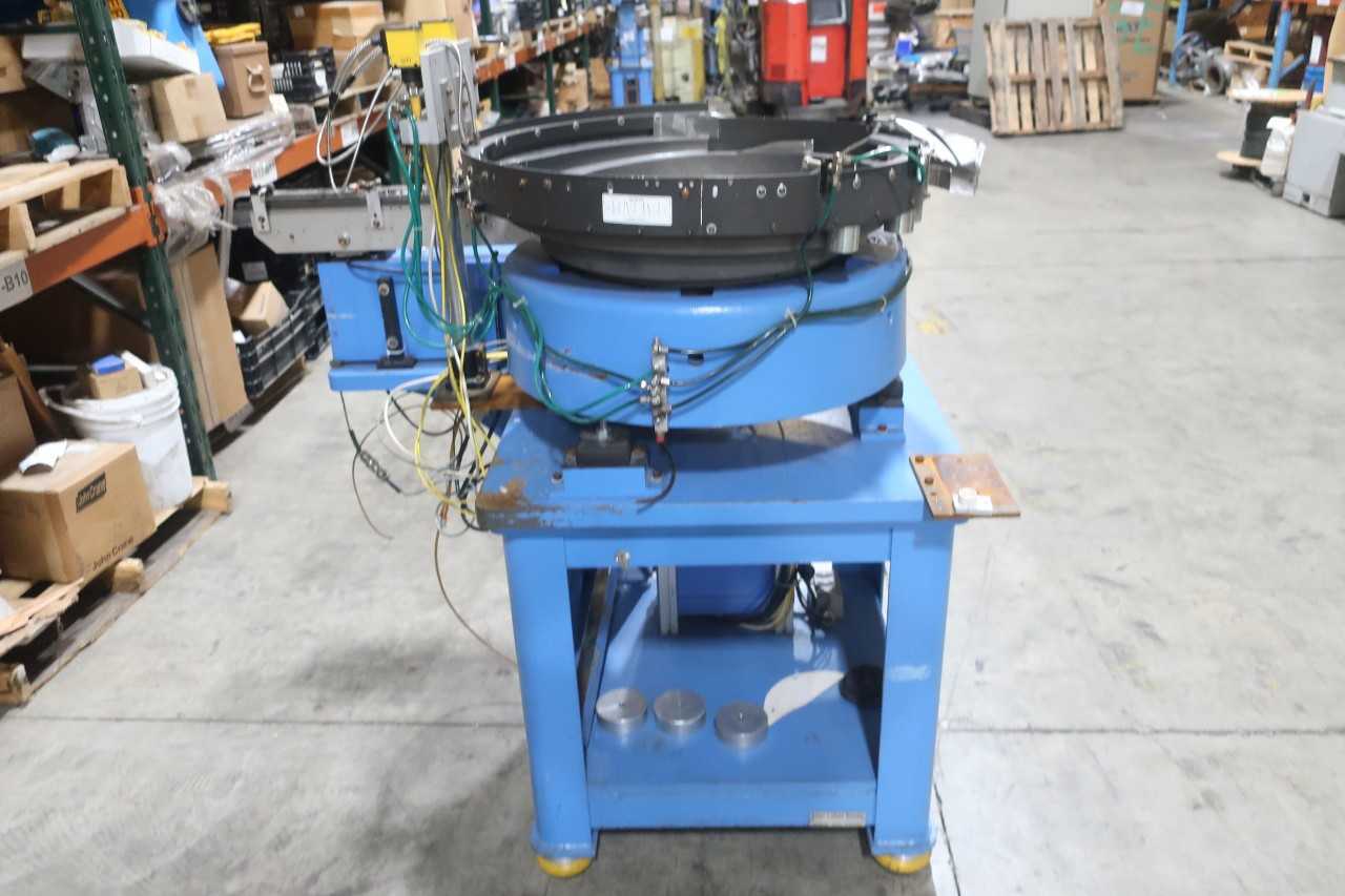 ARTHUR G RUSSELL VBF30HD VIBROBLOCK 115V-AC VIBRATION BOWL FEEDER STATION - PROCESS EQUIPMENT