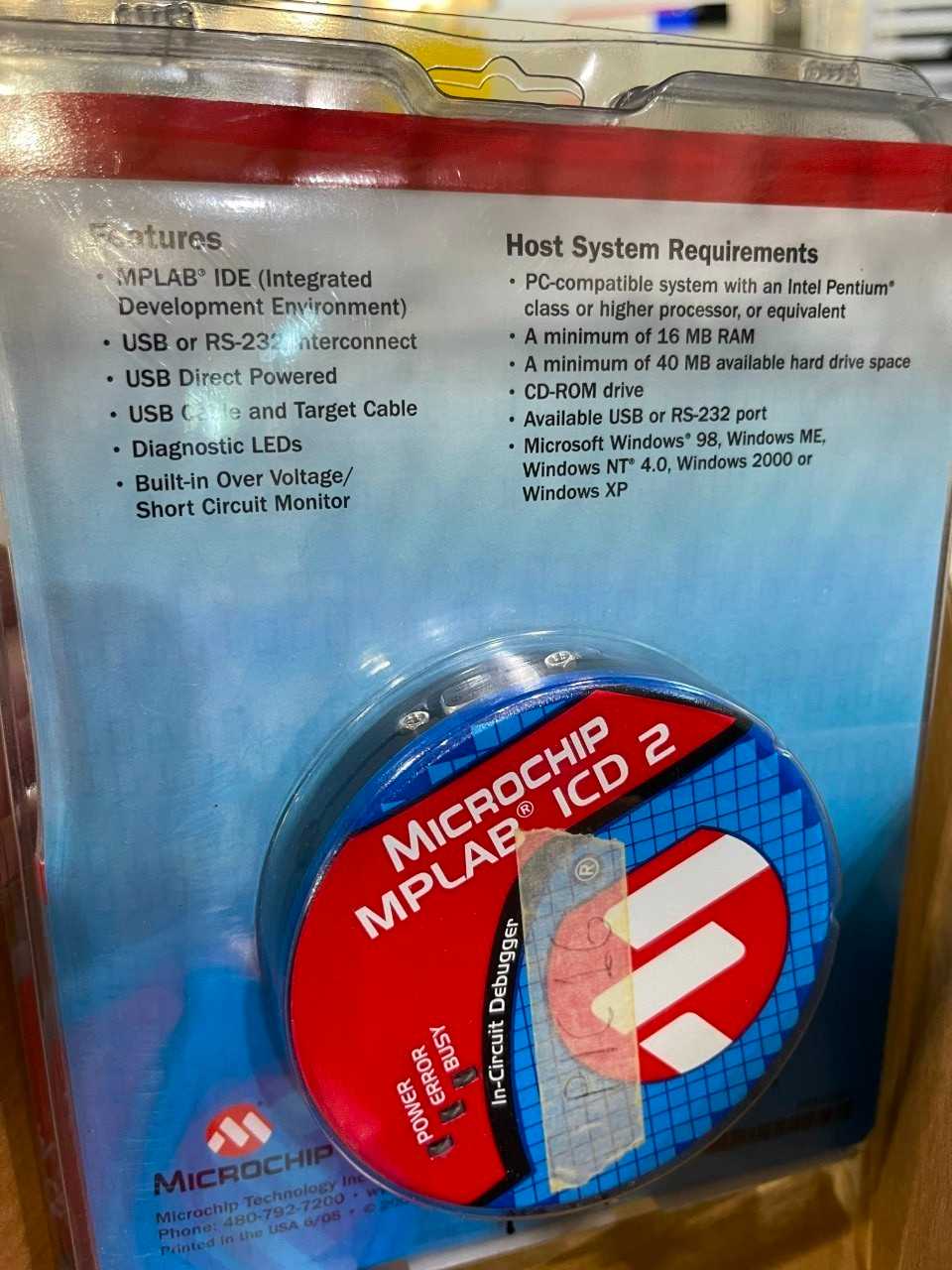 Microchip MPLAB ICD 2 - INDUSTRIAL PARTS