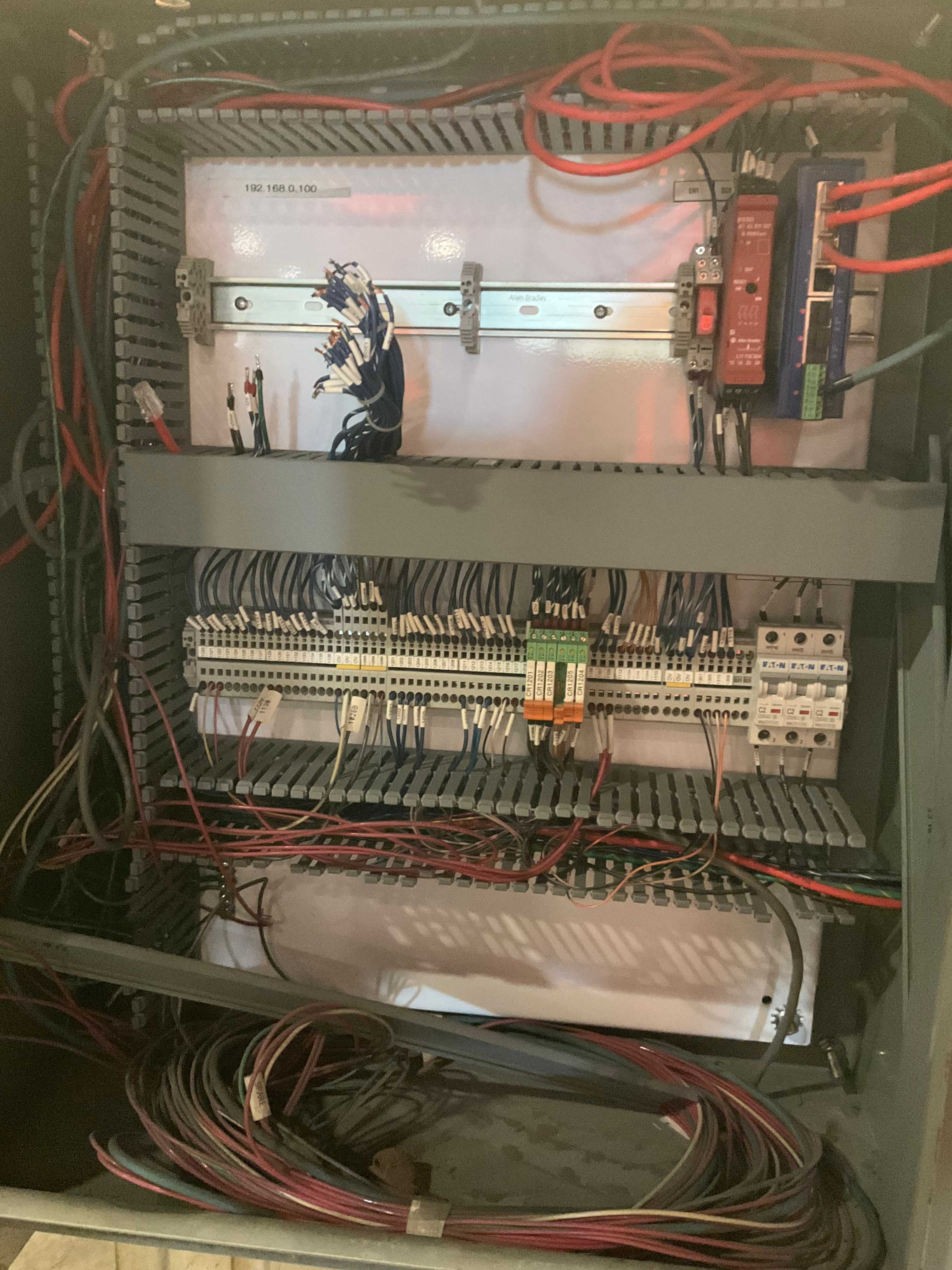 QTY 5 - CONTROL CABINETS WITH ALLEN BRADLEY PLCs - CONTROL CABINETS