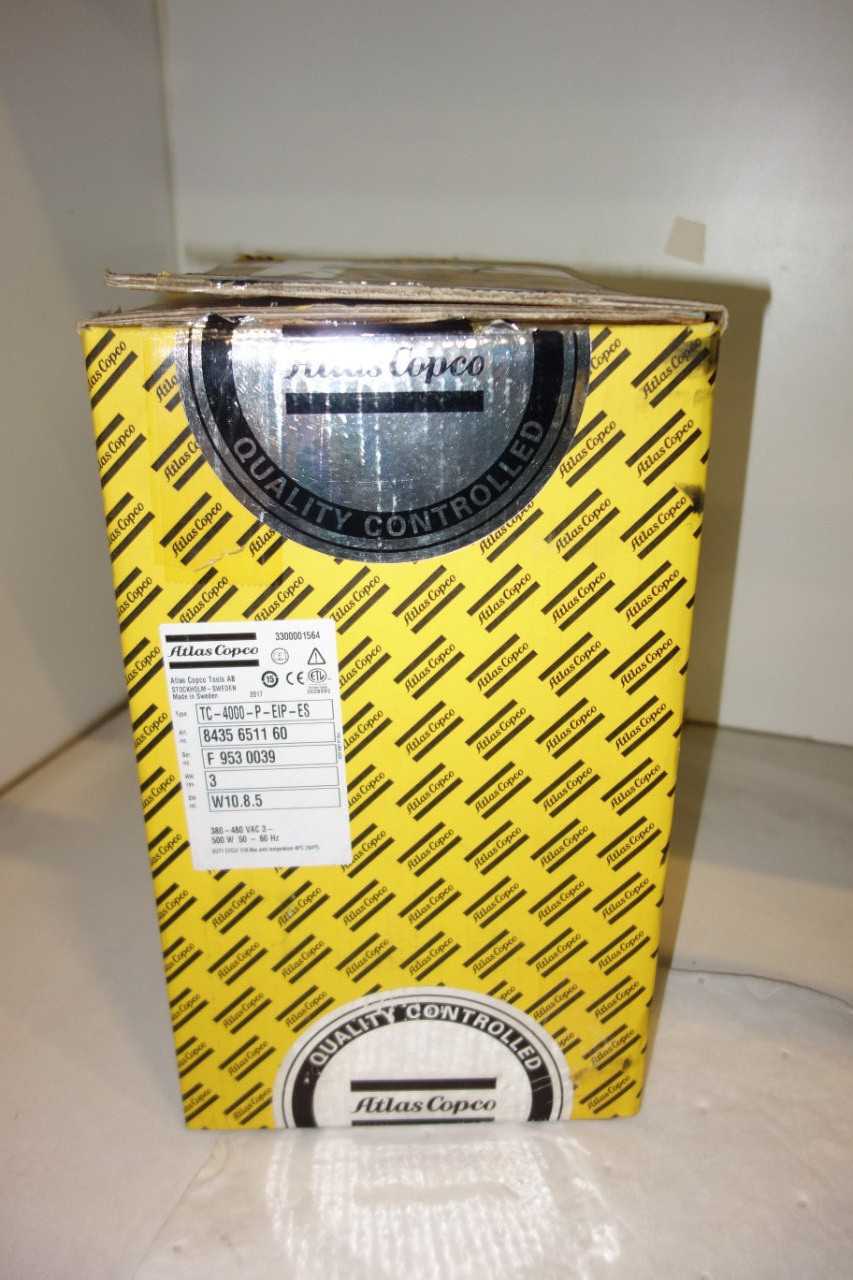 ASSORTED NEW ALTLAS COPCO NUTRUNNER, PARTS AND ACCESSORIES - ELECTRIC POWER TOOLS
