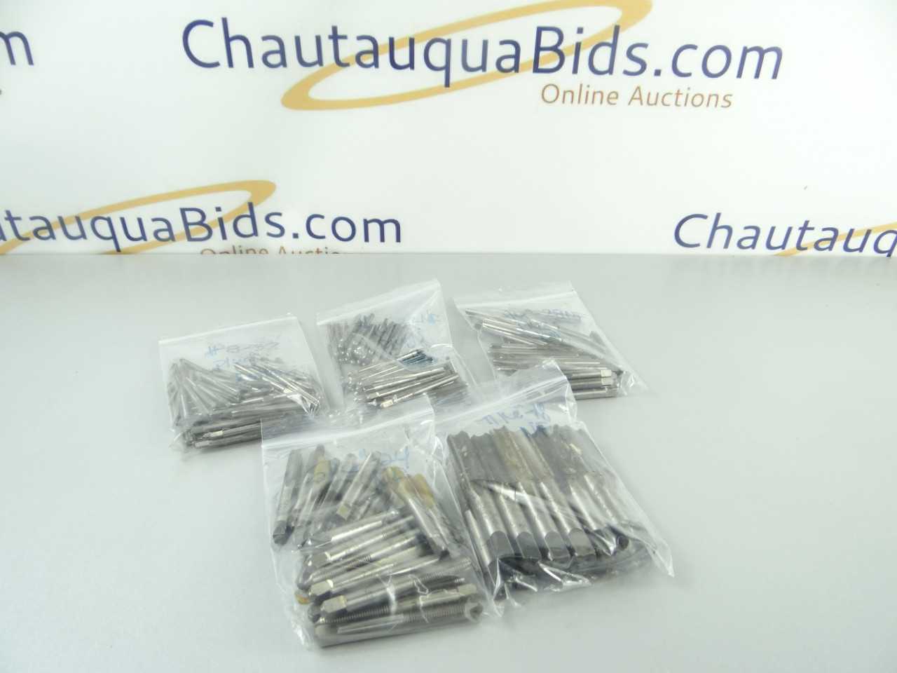 Huge Lot of Assorted HSS Taps - MACHINING ACCESSORIES & TOOLING