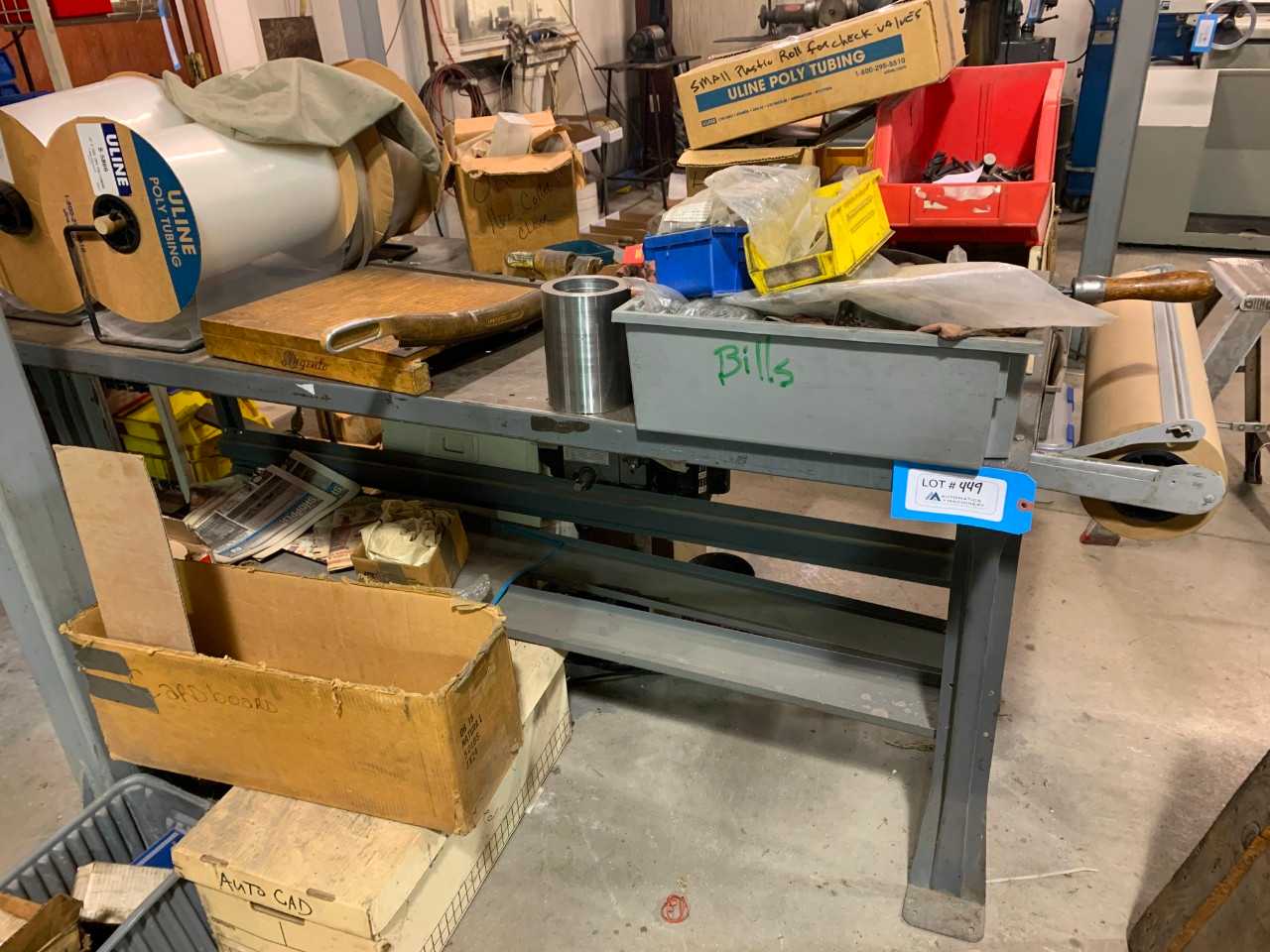 Metal Work Bench - PLANT & FACILITY