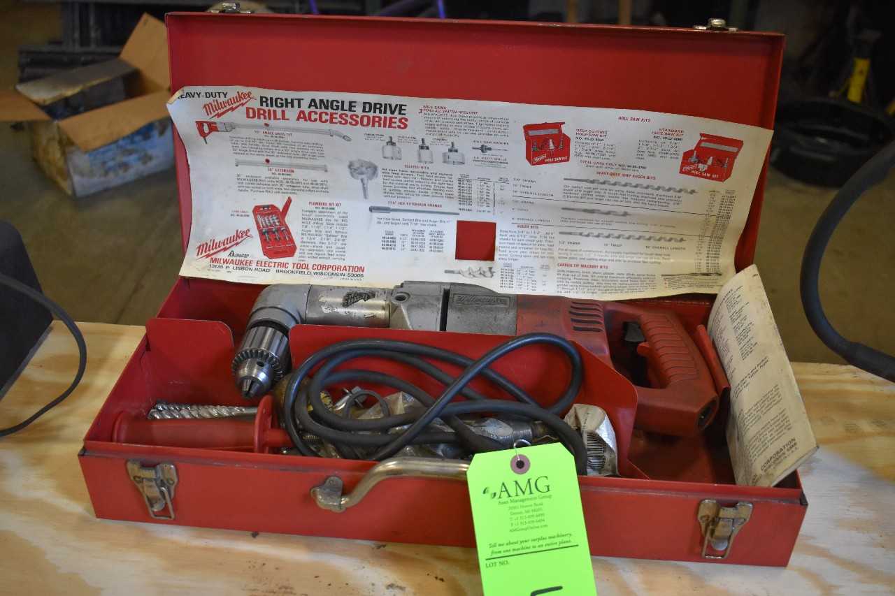 Milwaukee Right Angle Drive 1/2" Drill - ELECTRIC POWER TOOLS