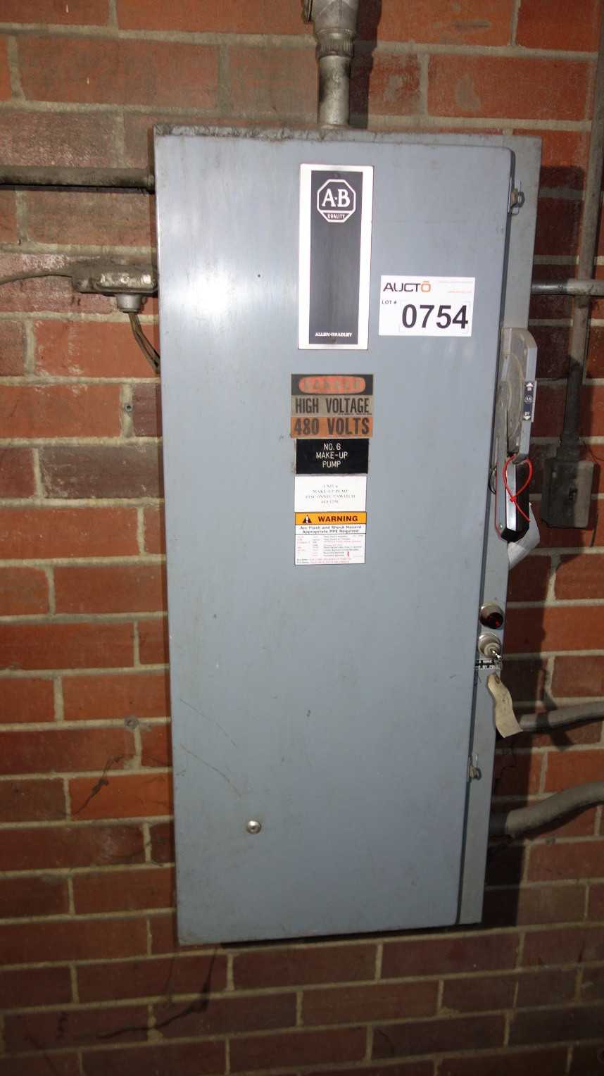 ALLEN BRADLEY 509-EOD SIZE 4 FUSIBLE COMBINATION STARTER DISCONNECT - MOTOR STARTERS