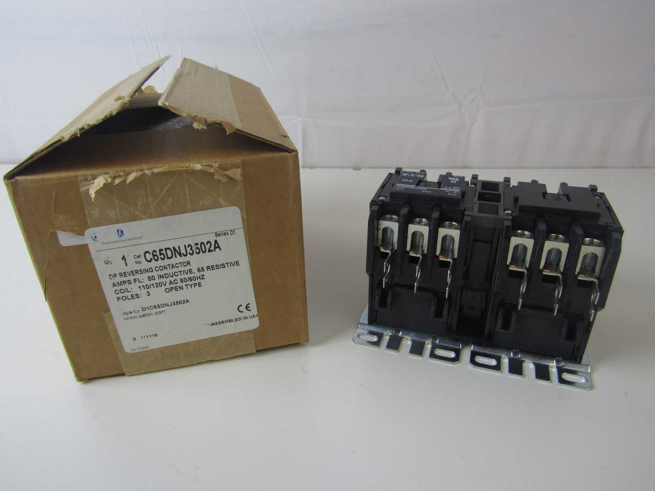 Lot of 1x C65DNJ3502A Contactor - CONTACTORS