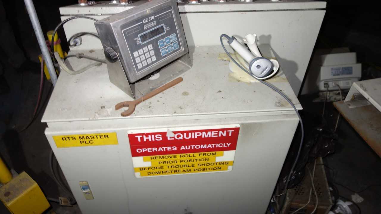VOITH SULZER TURN TABLE CONTROL PANEL WITH TURNTABLE & INTERNAL CONVEYOR SECTION - PULP & PAPER
