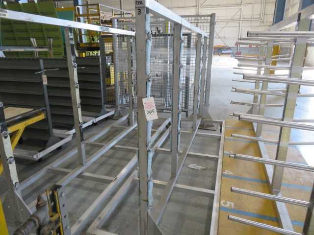 Aluminum Parts Storage Racks on Wheels - MISCELLANEOUS
