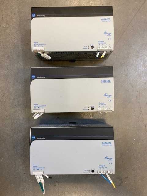 Lot of 3 Allen-Bradley 1606-XL480EP Series B Power Supply - New Open Box Item - ELECTRICAL COMPONENTS Lot of 3 Allen-Bradley 1606-XL480EP Series B Power Supply - New Open Box Item - ELECTRICAL COMPONENTS