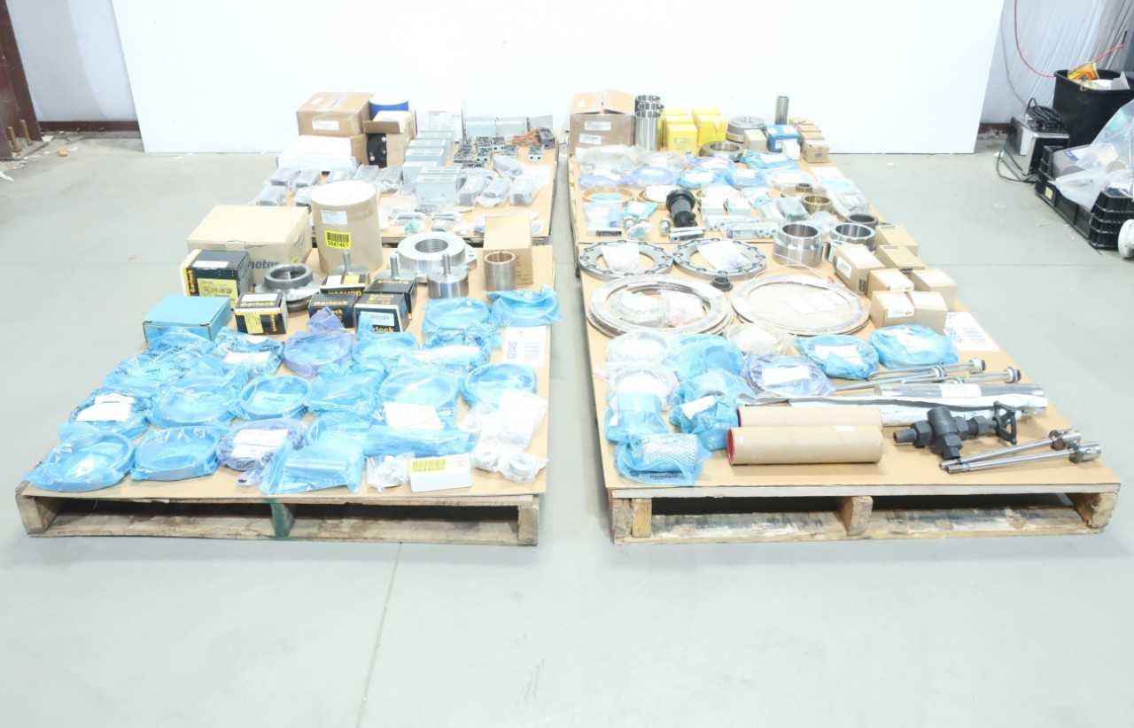 4 PALLETS OF ASSORTED INDUSTRIAL PARTS - GEAR REDUCERS