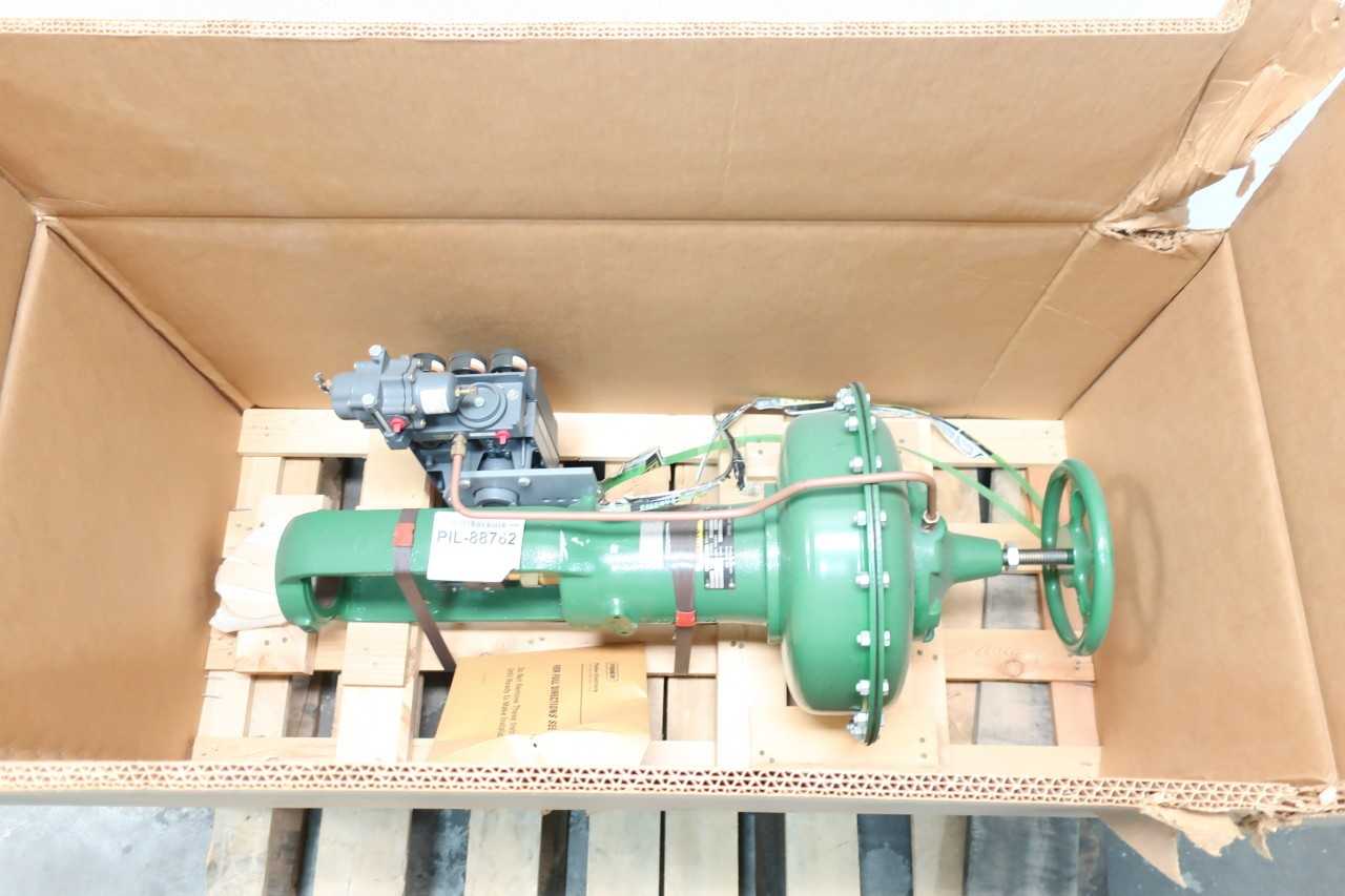 FISHER 657 SIZE 50 3-15PSI PNEUMATIC VALVE ACTUATOR - VALVES