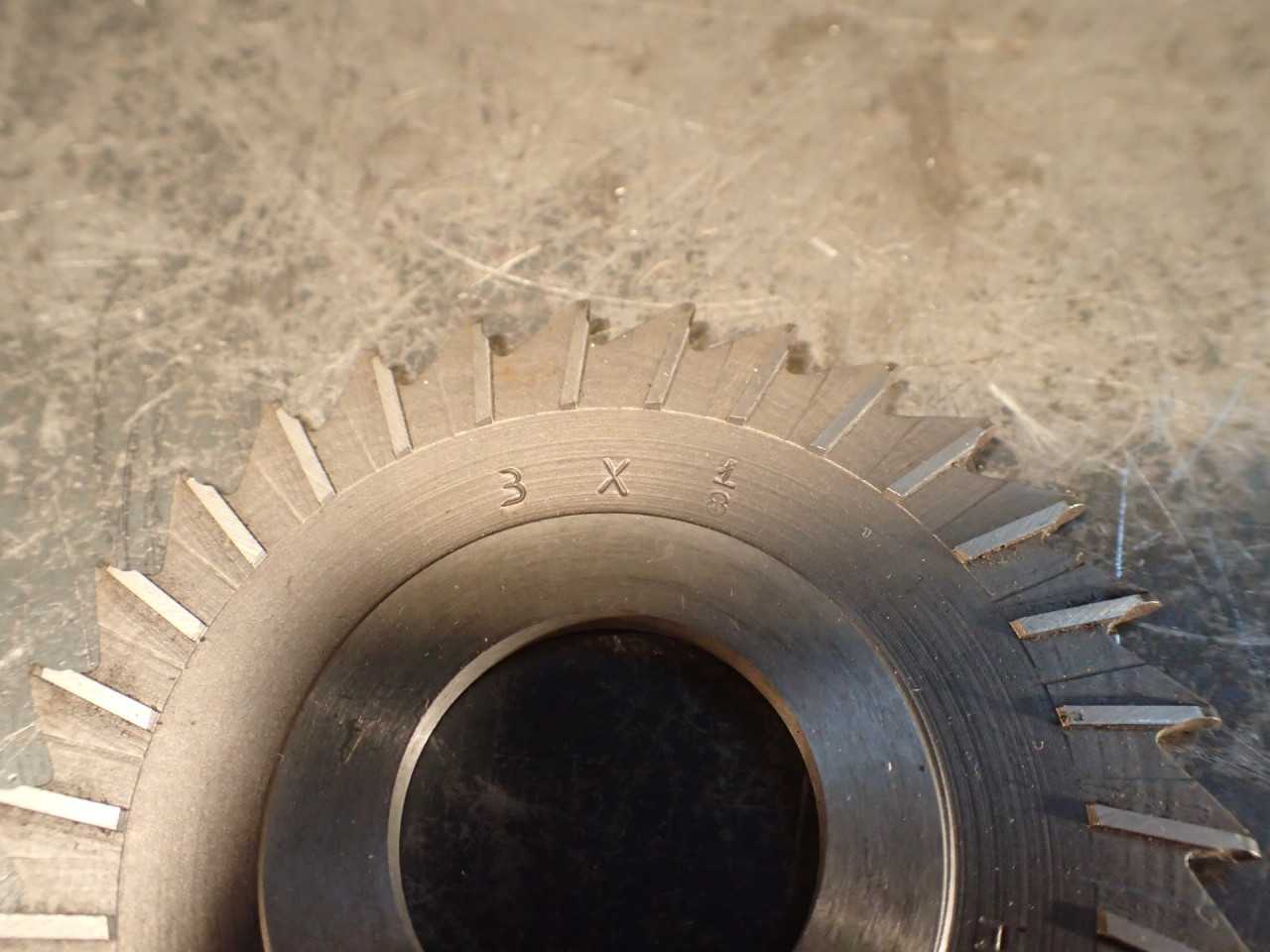Morse 1/8" Circle (1/16" radius) Convex Mill Milling Cutter: 3" OD 1" Arbor Hole - MILLING TOOLS