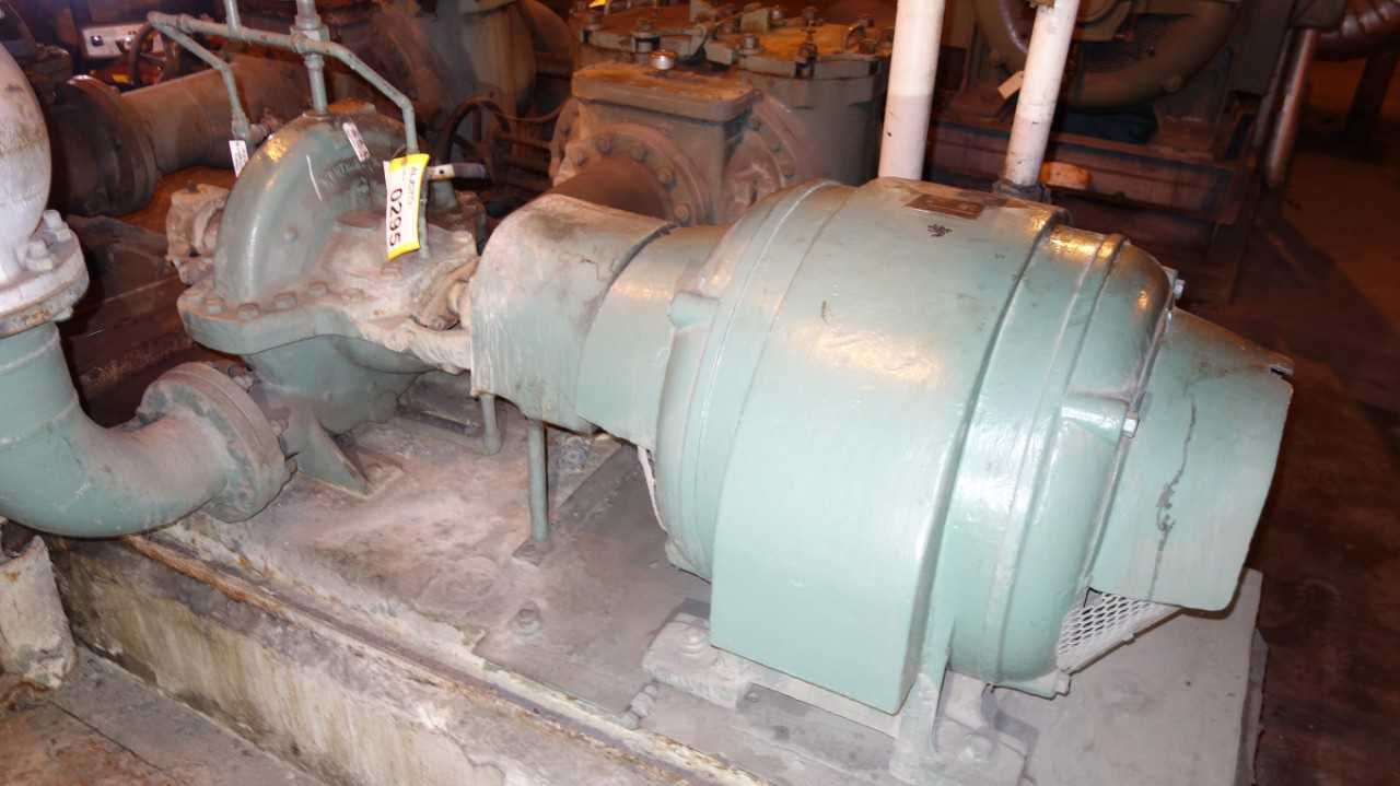 WORTHINGTON 5LR15 SPLIT CASE CENTRIFUGAL PUMP MOTOR - CENTRIFUGAL PUMP