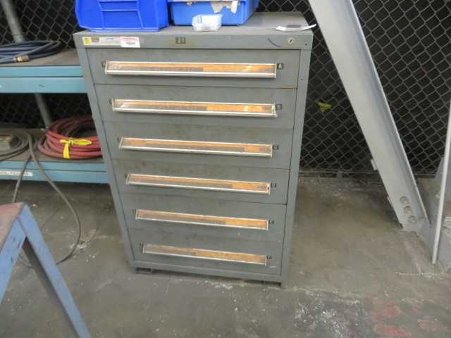 6-Drawer Vidmar Cabinet with Contents - MISCELLANEOUS
