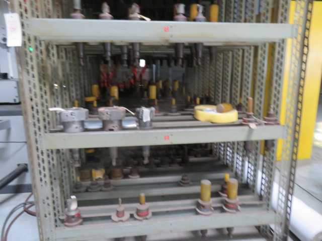 Racks of #50 taper Tooling and Tool holders - MACHINING ACCESSORIES & TOOLING