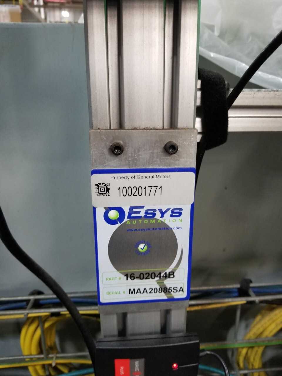 2016 Tire Tread Vision System - PROCESS EQUIPMENT