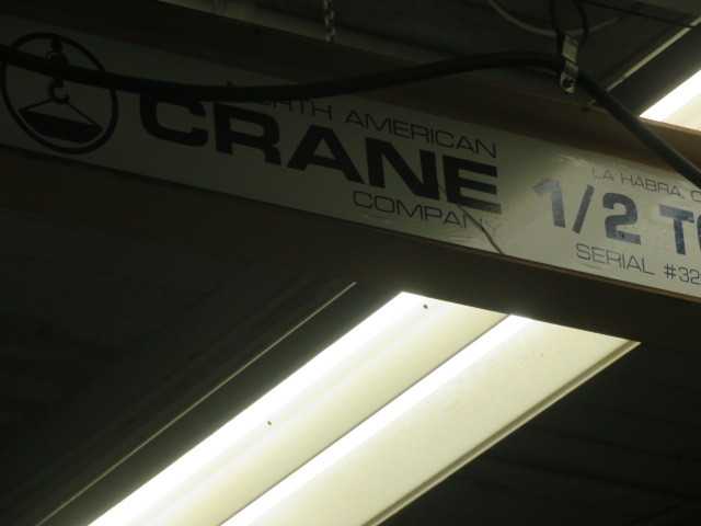 Crane and rails if buyer wants - MISCELLANEOUS