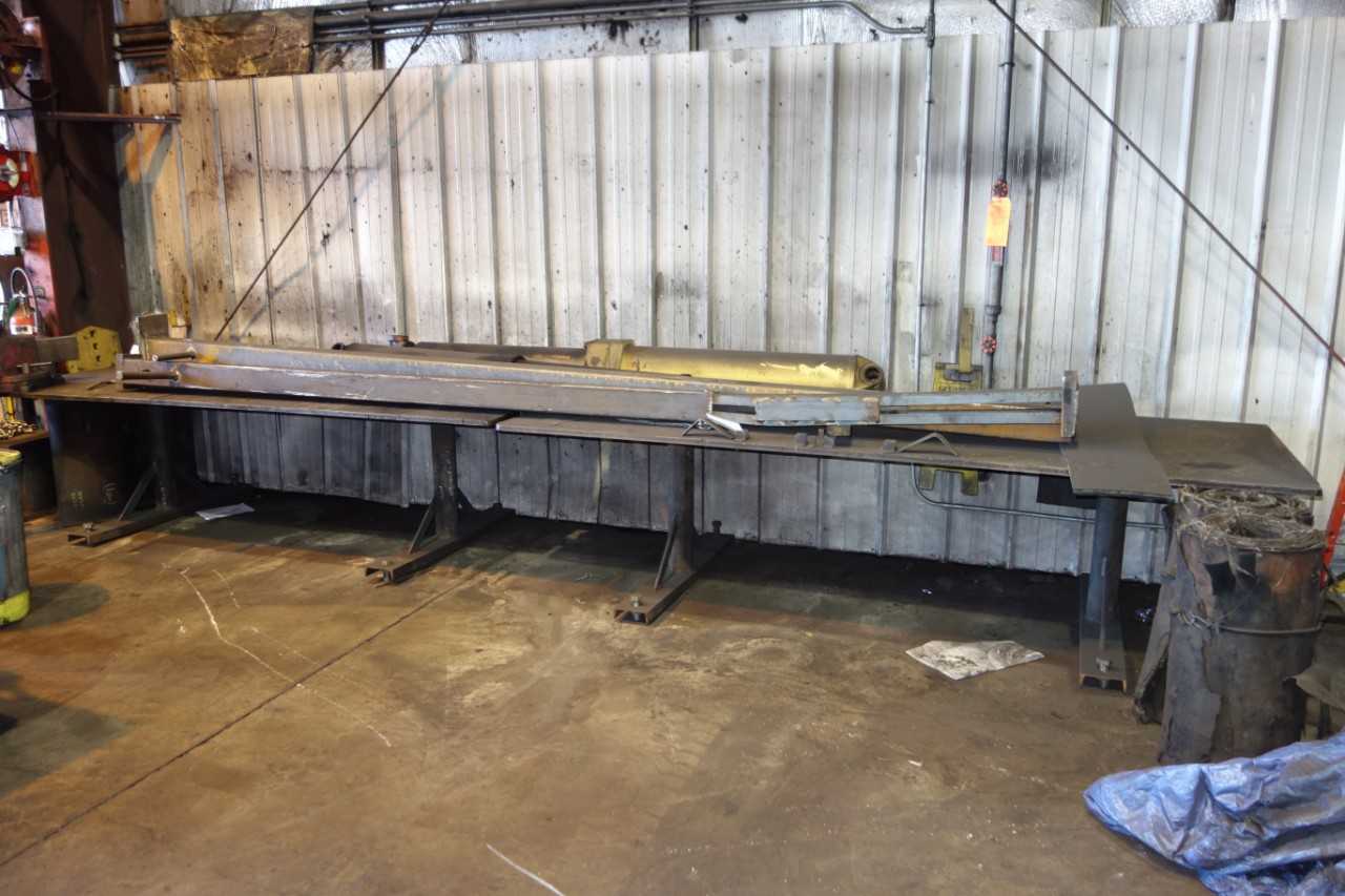 LOT OF 2 PROFESSIONAL STEEL WORK TABLE WITH CONTENTS - PLANT & FACILITY