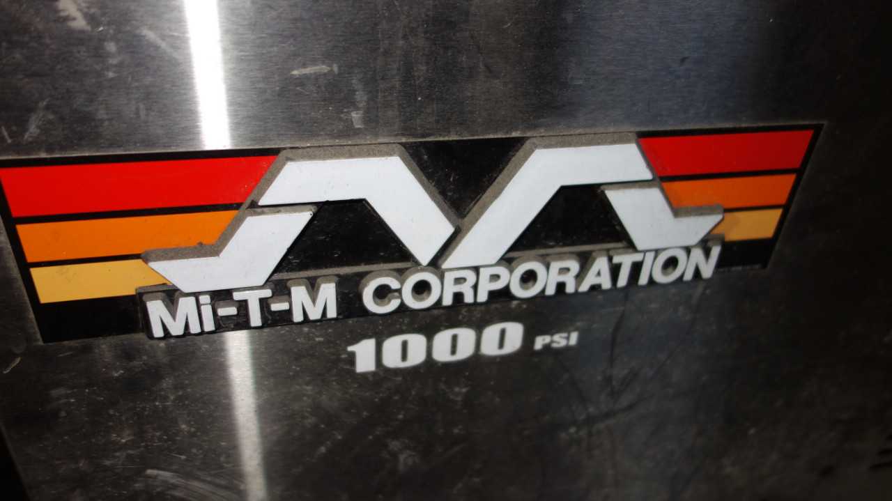 MI-T-M CW-1003-SME1 POWER WASHER 120V - PLANT & FACILITY