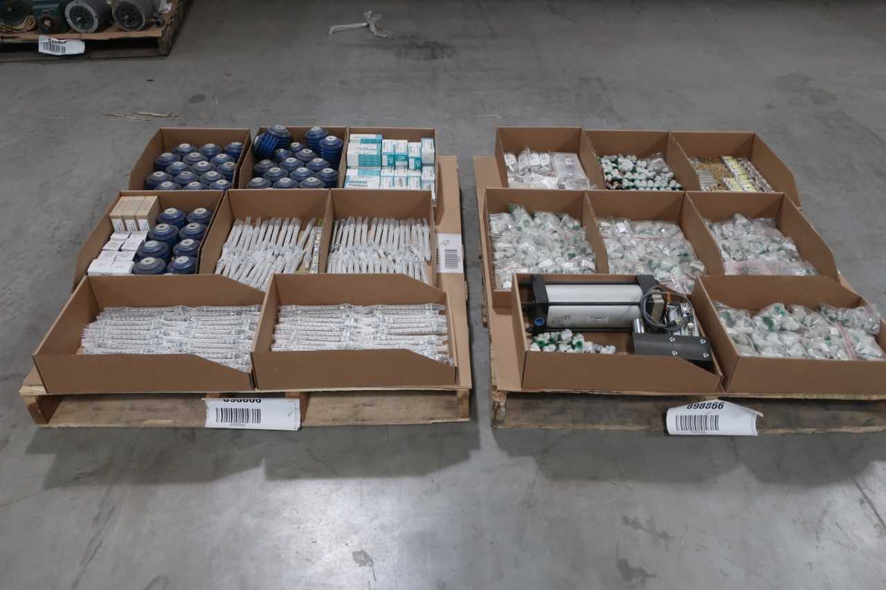 2 PALLETS OF ASSORTED MRO - INDUSTRIAL PARTS