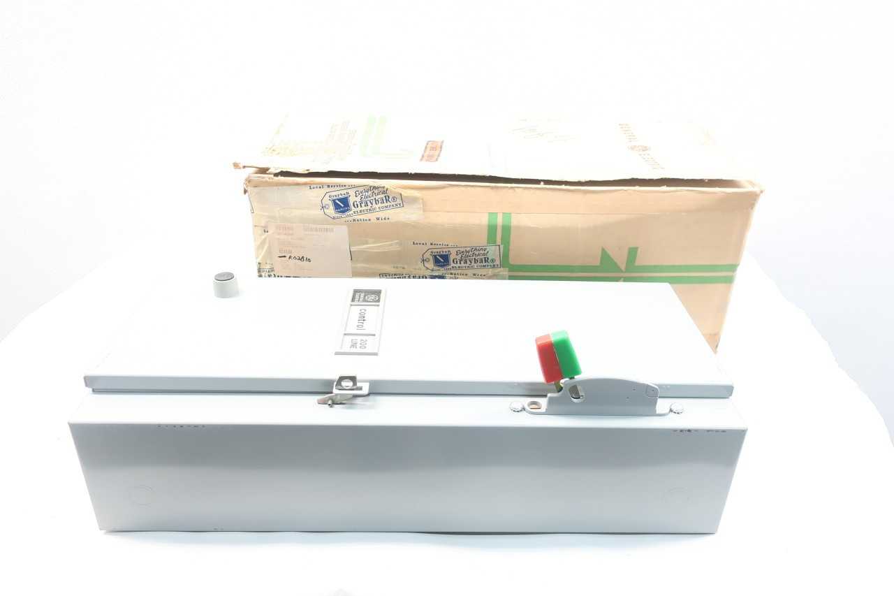 GENERAL ELECTRIC GE CR207C104HAA 460/380V-AC 7-1/2HP SIZE 1 FULL VOLTAGE STARTER - MOTOR STARTERS