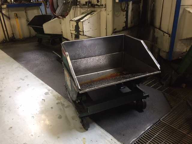 7x Roller self dumping hoppers - WASTE BINS