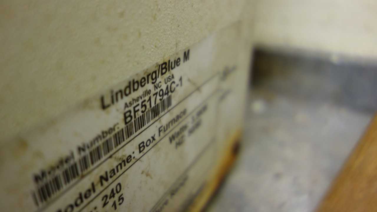 LINDBERG/ BLUE M BF51794C-1 BOX FURNACE CHAMBER - LAB & SCIENTIFIC