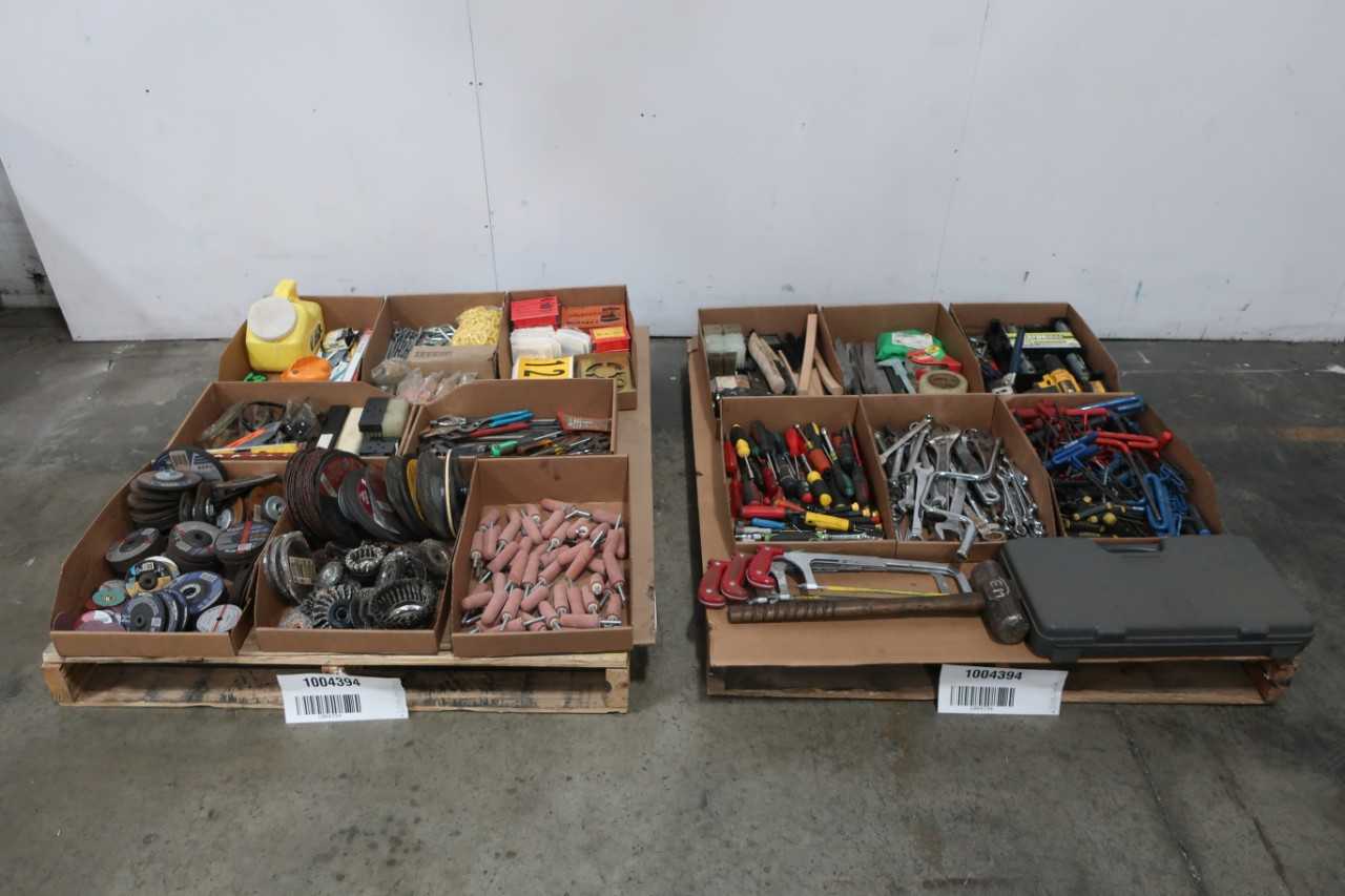 2 PALLETS ASSORTED TOOLS - HAND TOOLS