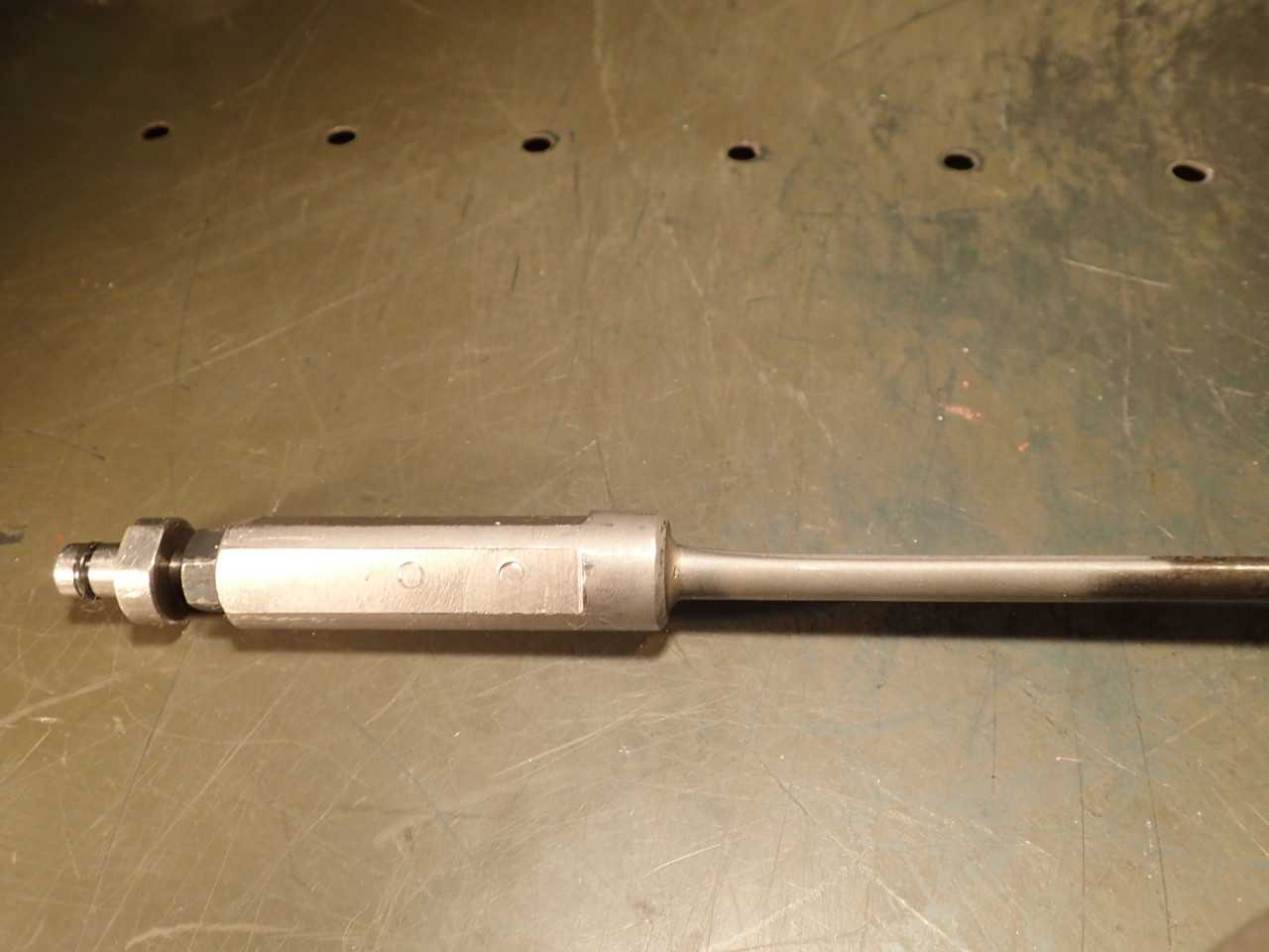 Hyper Tool .3937" 10mm x 29" OAL Coolant Fed Deep Hole Gun Drill: Carbide Tipped - MACHINING ACCESSORIES & TOOLING