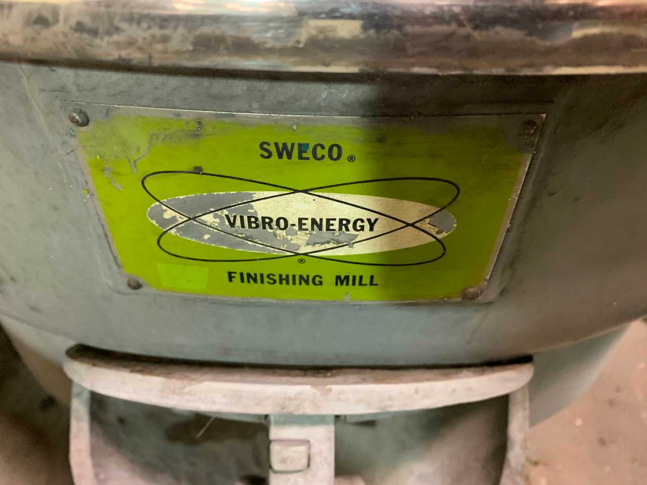 Sweco Vibratory Bowl - VIBRATORY FINISHING MACHINES
