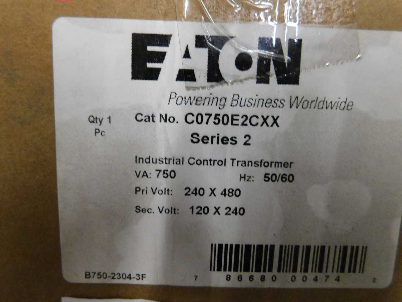 Lot of 1 Control Transformer - CONTROL TRANSFORMERS