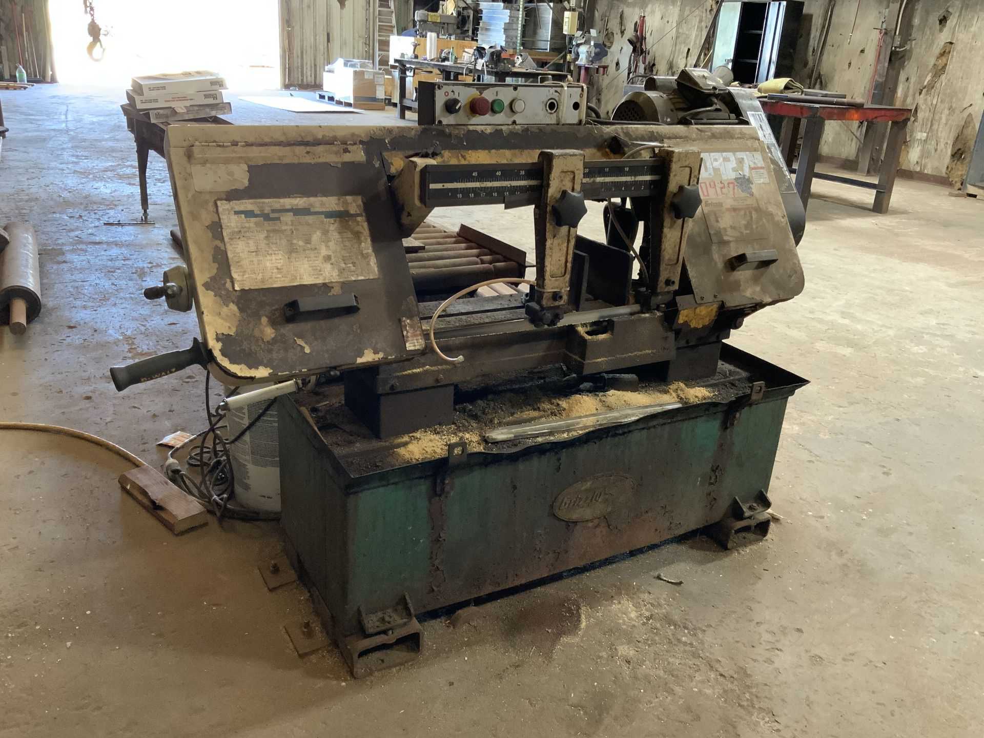 GRIZZLY G9744Z2 HORIZONTAL BAND SAW - MANUAL HORIZONTAL BAND SAW