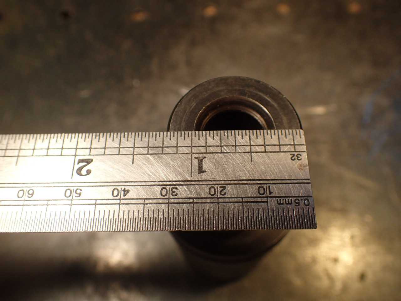 Smith Tool TMS 52-020 1-1/4" Extended Range Tap Adapter Collet: Bilz WE-2 Shank - HOLEMAKING TOOLS