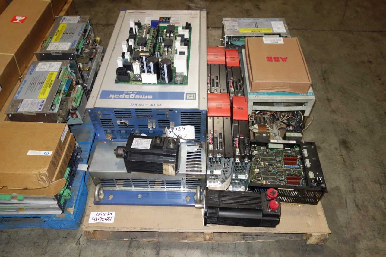 2 PALLETS OF ASSORTED AUTOMATION - INDUSTRIAL PARTS