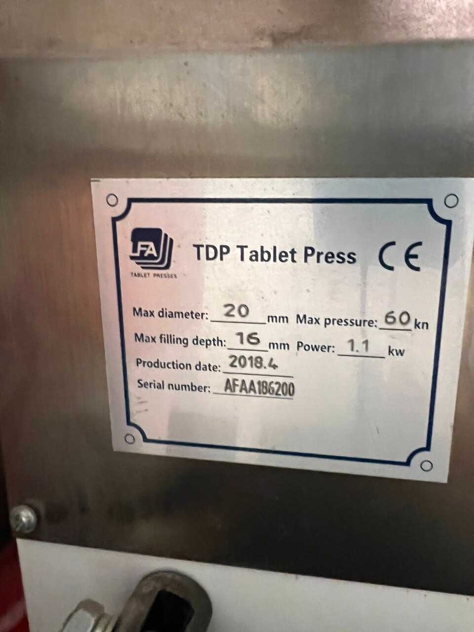 LFA HANGRUI TDP 6S DESKTOP TABLET PRESS - PRESSES