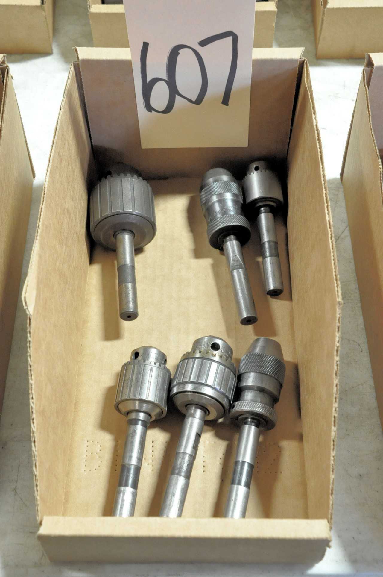 6 Various Drill Chucks in 1 Box - ELECTRIC POWER TOOLS