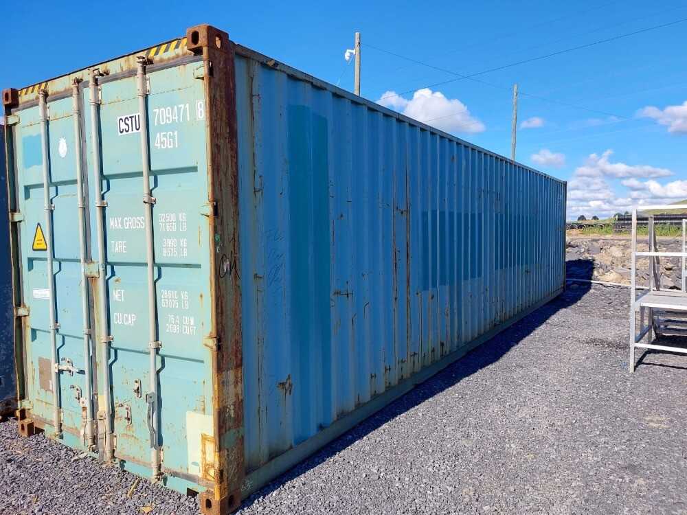 40 ft Container - Empty - INDUSTRIAL PARTS