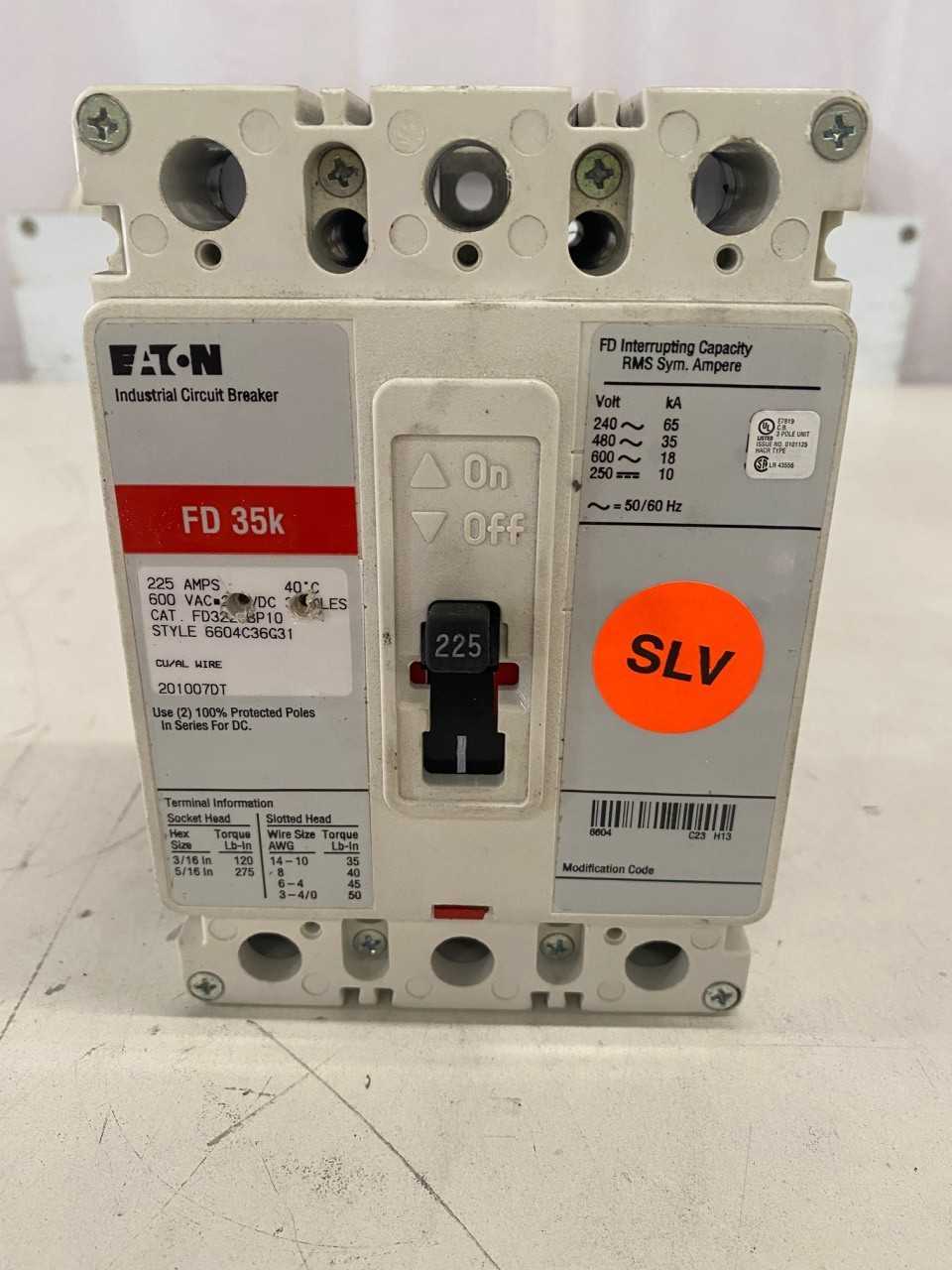 Quantity of 1x FD3225 MCCB/Molded Case Circuit Breakers - CIRCUIT BREAKERS Quantity of 1x FD3225 MCCB/Molded Case Circuit Breakers - CIRCUIT BREAKERS