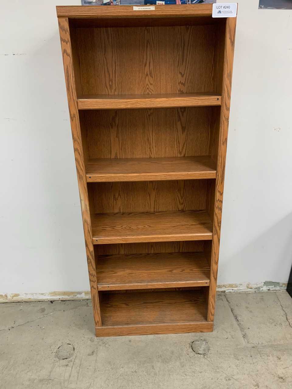 Wooden Book Case - TOOL STORAGE