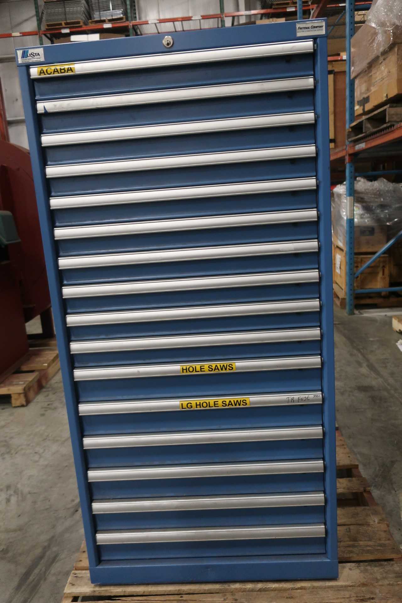 LISTA 16 DRAWER STEEL TOOL STORAGE BOX - TOOL STORAGE
