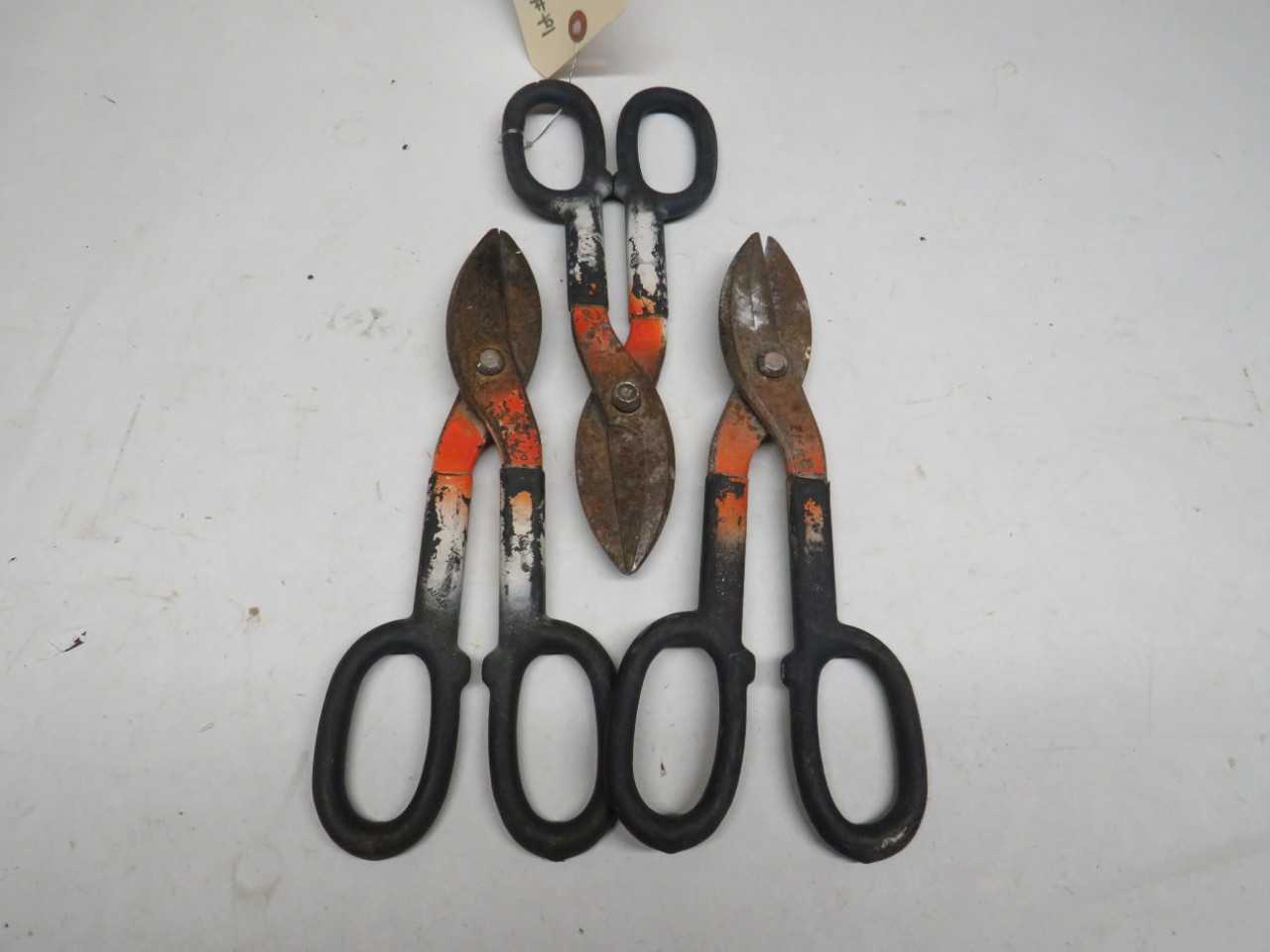 LOT OF 3 ASSORTED SNIPS - ELECTRIC POWER TOOLS