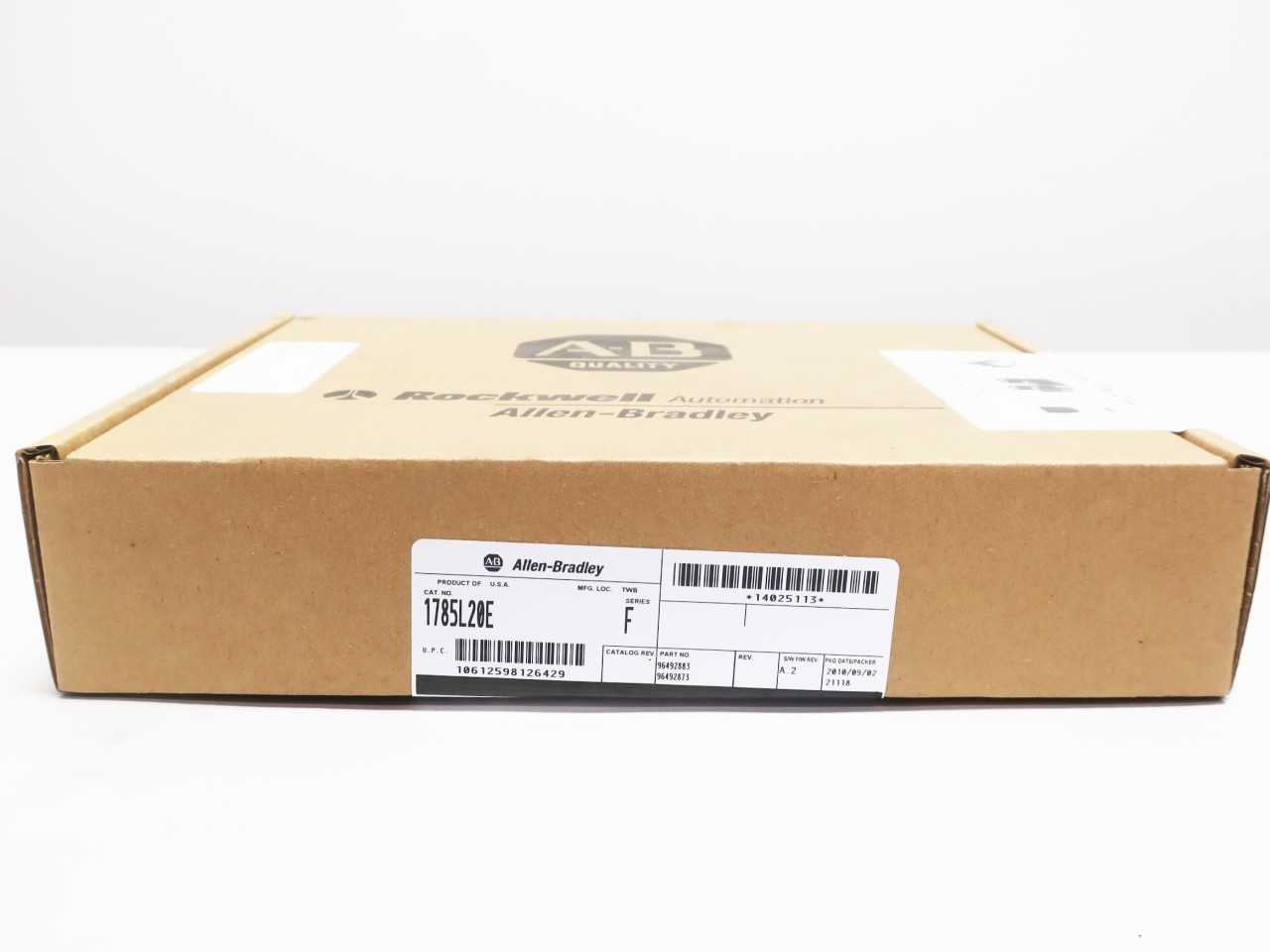 ALLEN BRADLEY 1785-L20E ETHERNET SER F PROCESSOR MODULE - AUTOMATION & CONTROLS