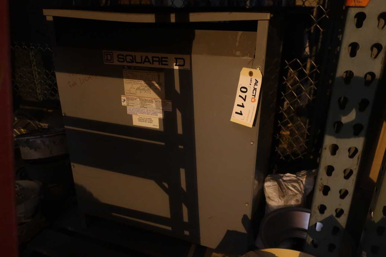 SQUARE D EE75T1814H 75KVA 480/277V TRANSFORMER - CONTROL TRANSFORMERS