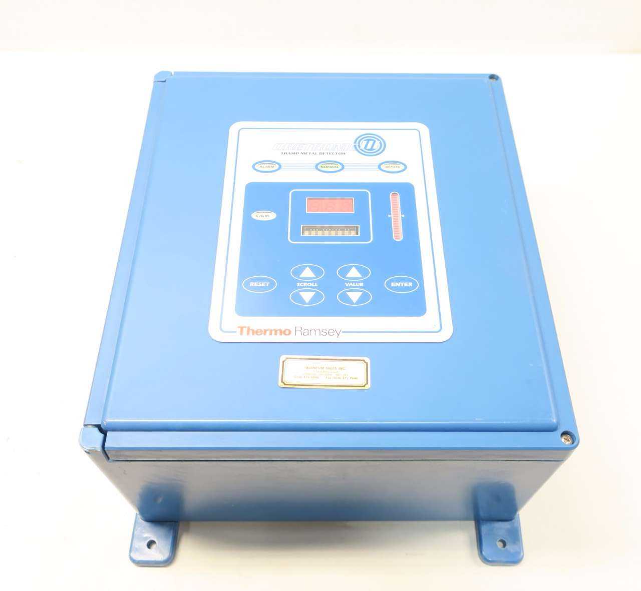 THERMO RAMSEY 060095 ORETRONIC III TRAMP METAL DETECTOR 115/230V-AC TEST EQUIPMENT - AUTOMATION & CONTROLS