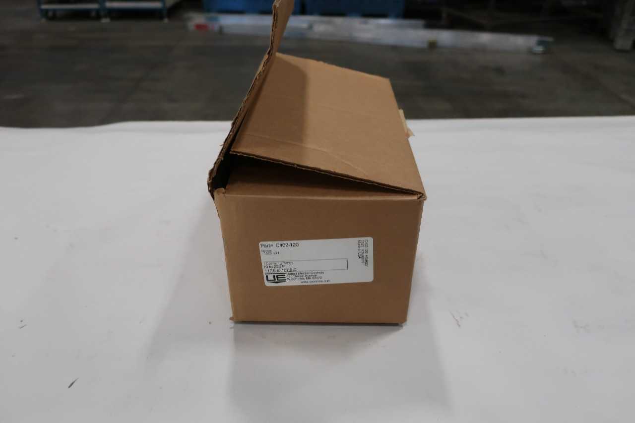 UNITED ELECTRIC TEMPERATURE SWITCH C402-120 - AUTOMATION & CONTROLS